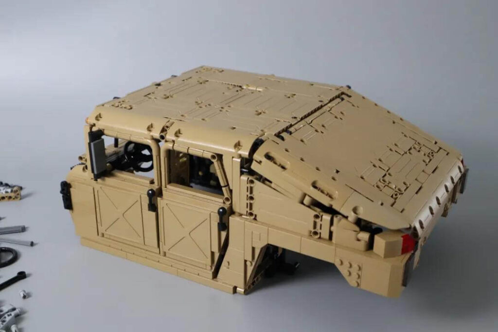 CaDA technology building block car1：8 HUMVEE military (21)