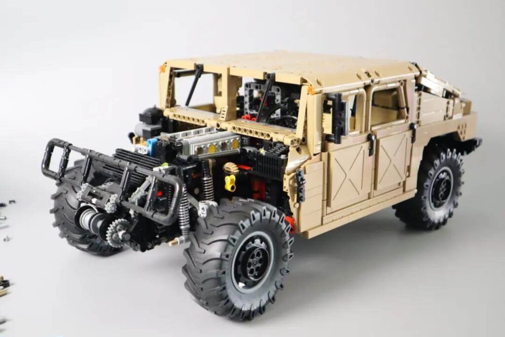CaDA technology building block car1：8 HUMVEE military (22)