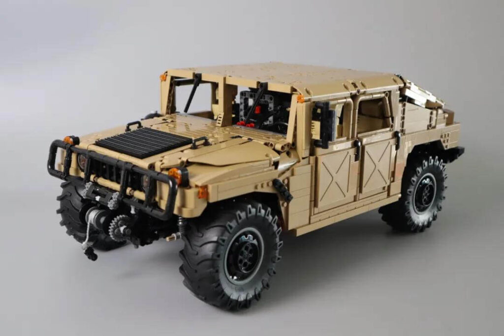 CaDA technology building block car1：8 HUMVEE military (23)