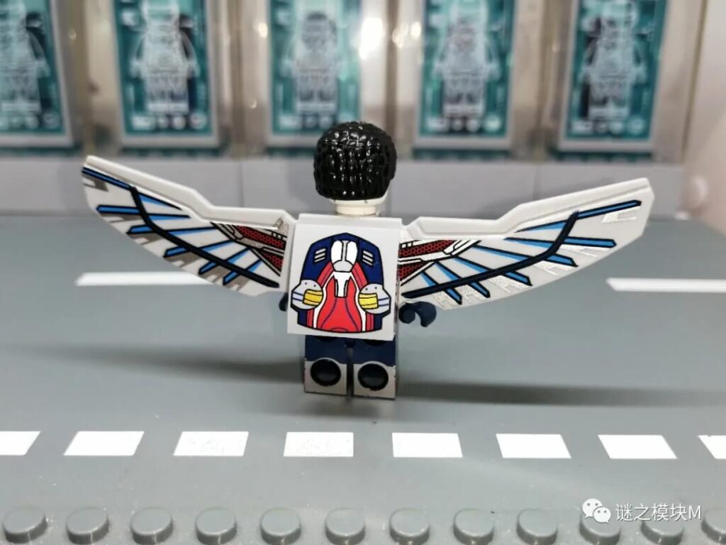 LEGO KOPF Captain America Falcon (3)